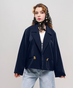 Alternative view of کت باکسی اسپرت زنانه  کد coat02