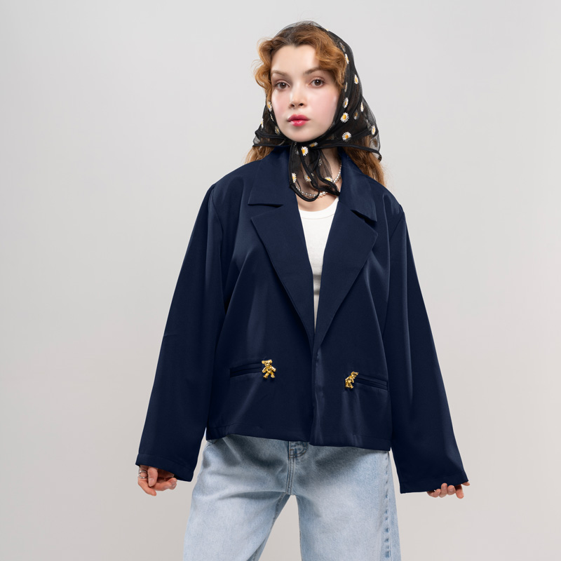 کت باکسی اسپرت زنانه کد coat02 - Image 2