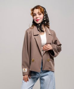 کت باکسی اسپرت زنانه کد coat02 - Image 3