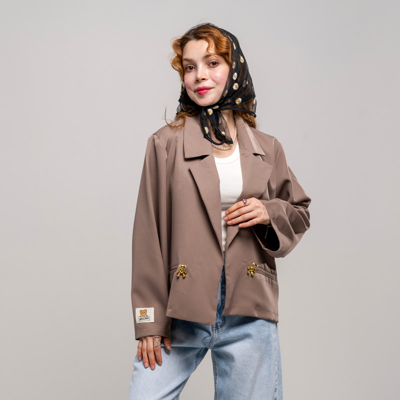 کت باکسی اسپرت زنانه کد coat02 - Image 3
