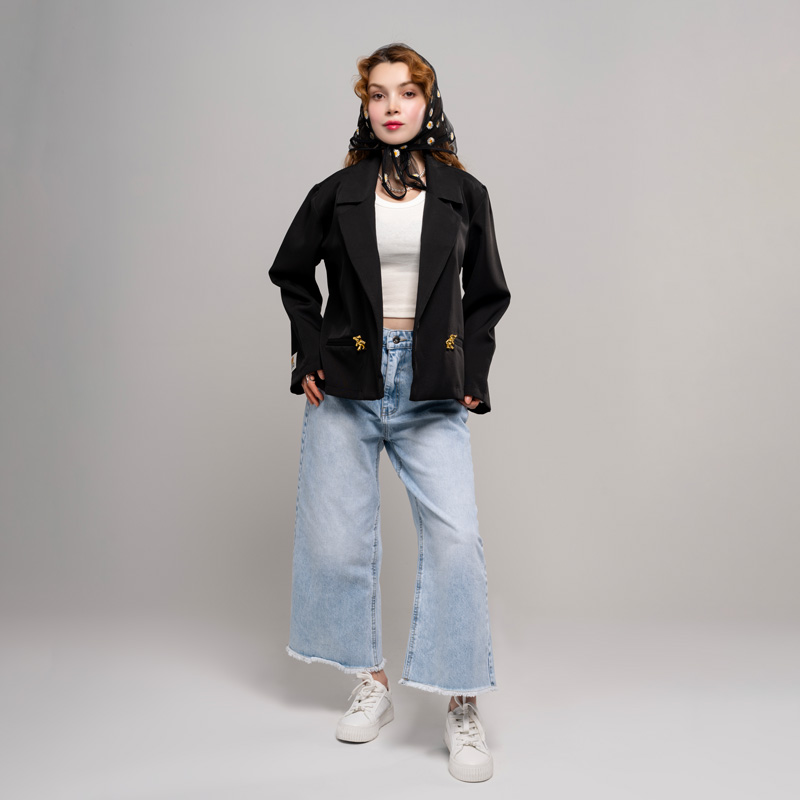 کت باکسی اسپرت زنانه کد coat02 - Image 4