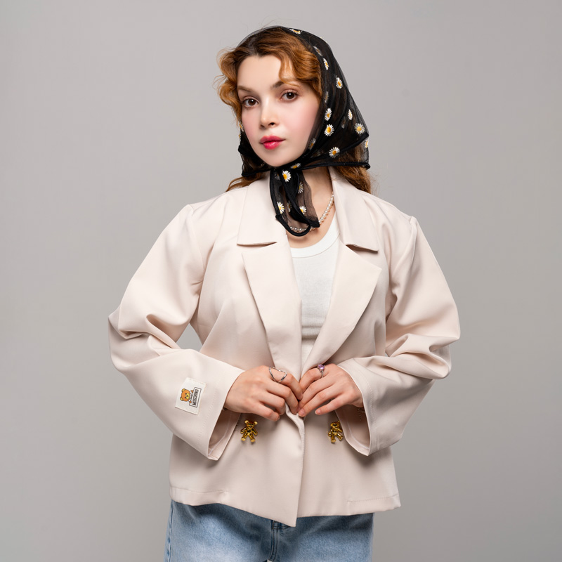 کت باکسی اسپرت زنانه کد coat02 - Image 5