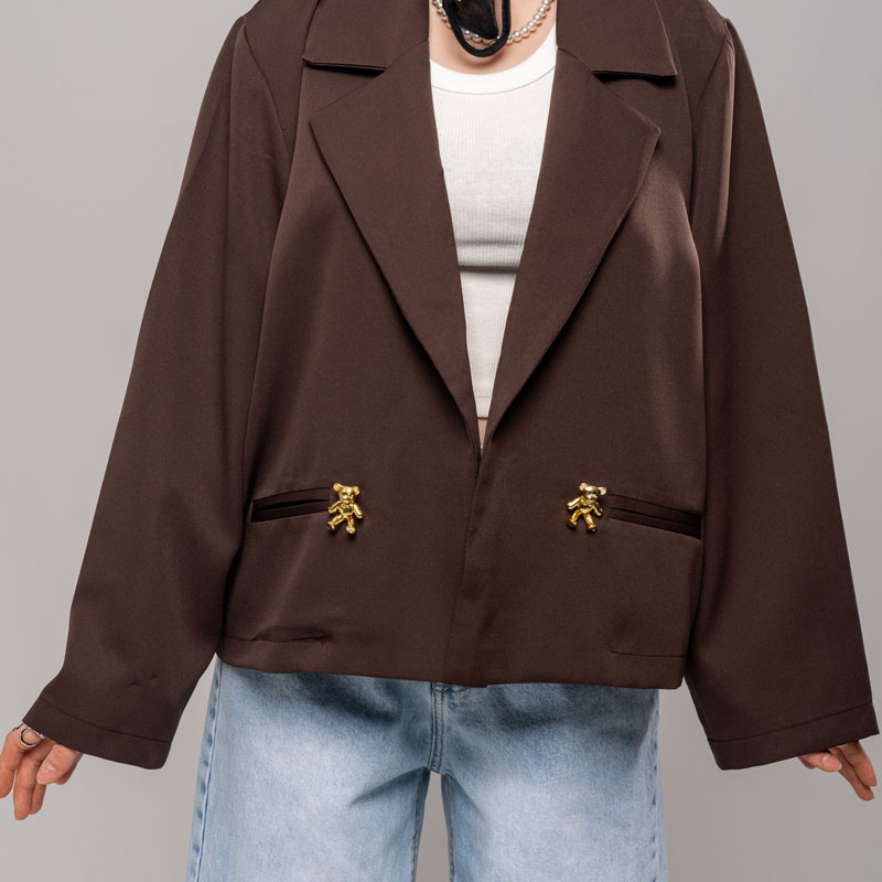 کت باکسی اسپرت زنانه کد coat02