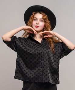 ست شومیز و شلوار زنانه مدل لویی ویتون کد SE41 - Image 3