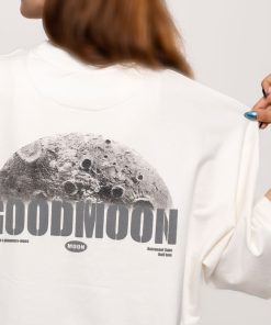تیشرت باکسی چاپی زنانه مدل GOOD MOON کد T249 - Image 3