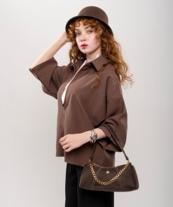 وست سیلک ساده زنانه کد T253 | قواره باکسی و اسپرت - Image 7