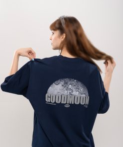 تیشرت باکسی چاپی زنانه مدل GOOD MOON کد T249 - Image 8