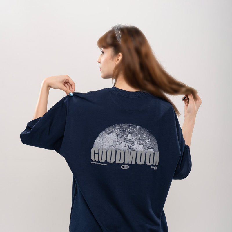 تیشرت باکسی چاپی زنانه مدل GOOD MOON کد T249 - Image 8