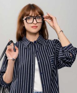 شومیز آستین بلند زنانه اکلیلی وارداتی کد SHOM22