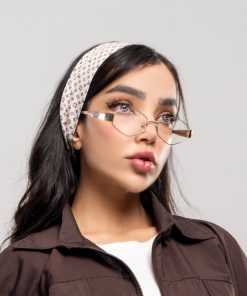عینک زنانه سلین شیشه‌ای شفاف کد EYN47