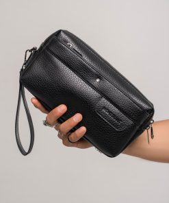 کیف دستی مردانه مدل مونت بلانک سنگی کد KD39