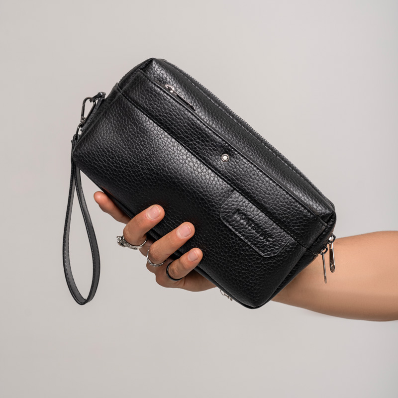 کیف دستی مردانه مدل مونت بلانک سنگی کد KD39