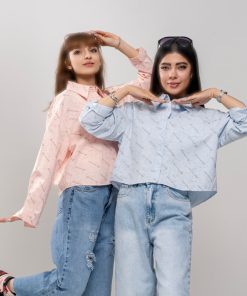 شومیز کوتاه و اسپرت بالنسیاگا کد SHOM43