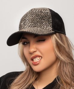 کلاه زنانه مدل شاین کریستال پانچی