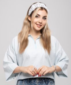 شومیشرت زنانه مدل نیم زیپ