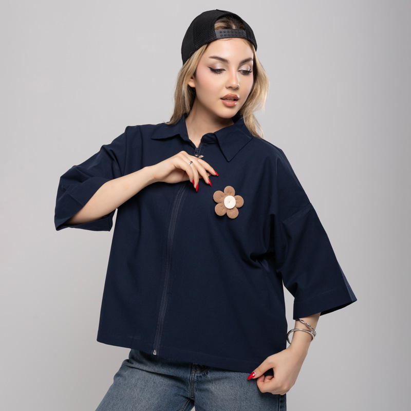 تیشرت سیلک زنانه اورسایز کد T268 | استایل لوکس و مزوندوز - Image 2