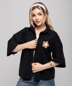 تیشرت سیلک زنانه اورسایز کد T268 | استایل لوکس و مزوندوز - Image 5