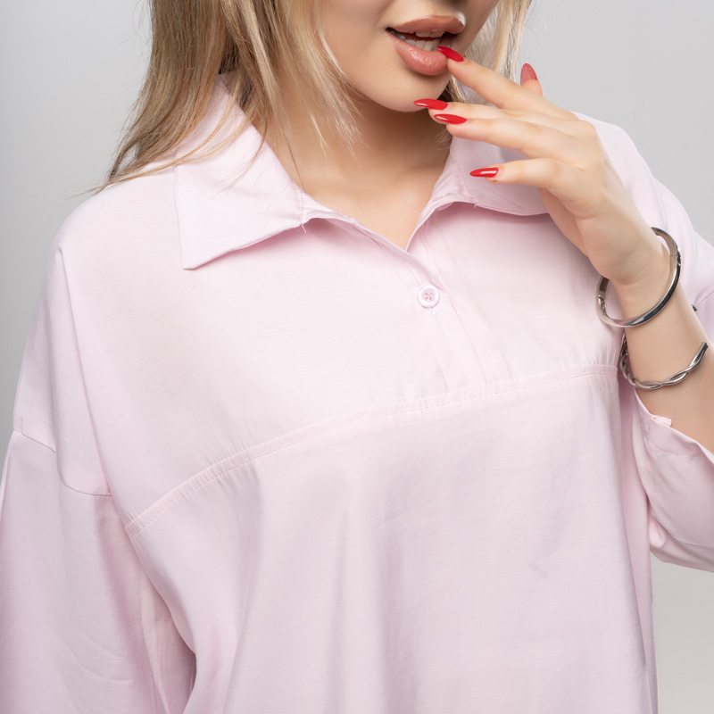 تیشرت سیلک زنانه اورسایز کد T268 | استایل لوکس و مزوندوز - Image 8