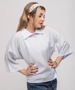تیشرت سیلک زنانه اورسایز کد T268 | استایل لوکس و مزوندوز - Image 7