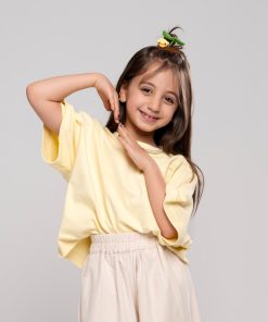 تیشرت بچگانه مدل کراپ گود وایب کد KIDS1 + پنبه دورو - Image 3