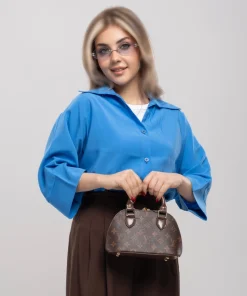 کیف زنانه لویی ویتون قهوهای کد KIFZ35 + مدل دستی و دوشی کاربردی - Image 2