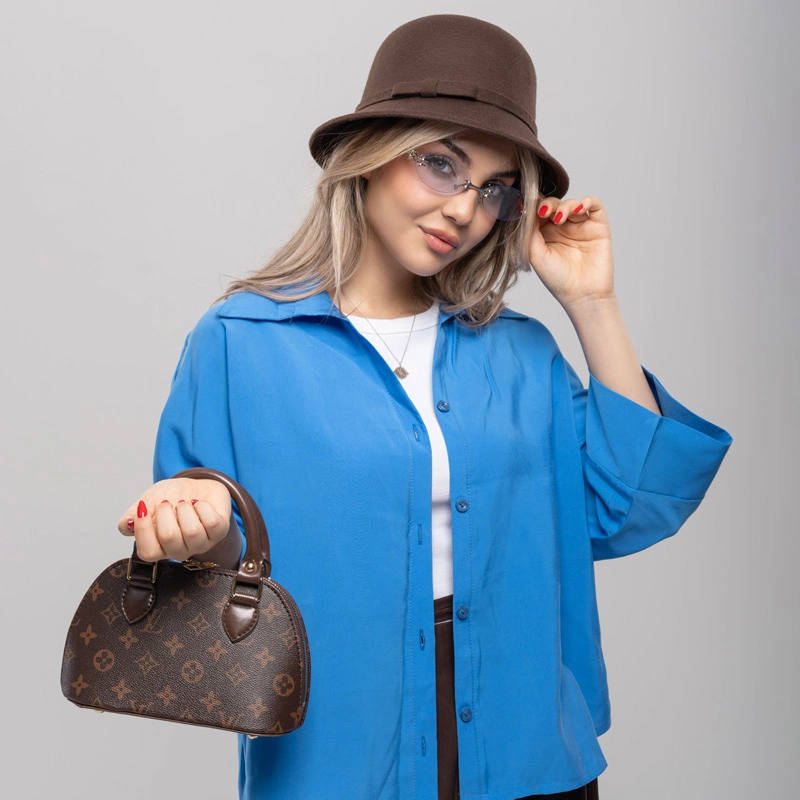 کیف زنانه لویی ویتون قهوهای کد KIFZ35