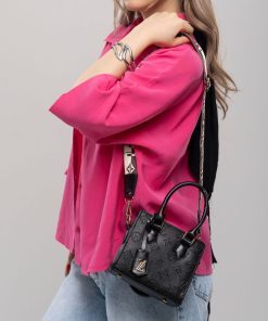 کیف زنانه لویی ویتون مشکی کد KIFZ32 + مدل دستی و دوشی - Image 4