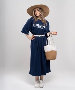 کلاه حصیری زنانه بزرگ پاپیون‌دار کد KO61 - Image 4