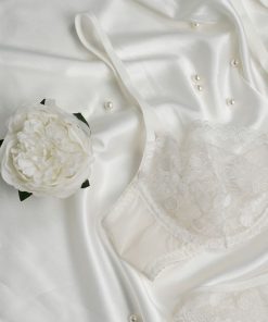 ست سوتین و شورت گیپور زنانه فنردار ژینا کد ZIR1 | کیفیت عالی - Image 5