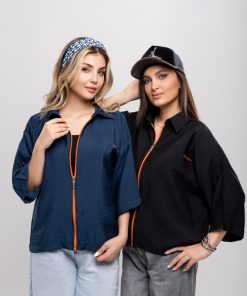 تیشرت هرمس زیپی کد T272